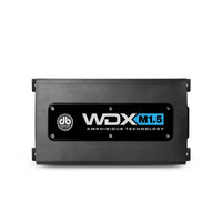 
              DB Drive WDX M1.5 marine mono amplifier front
            