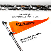 
              LED whip features
            