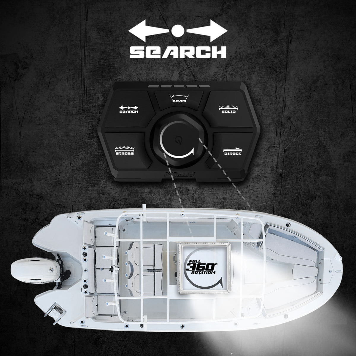 SAR search and rescue light bar
