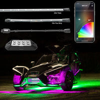 
              XKGLOW - LED UNDERGLOW LIGHT KIT FOR POLARIS SLINGSHOT | XKCHROME SMARTPHONE APP CONTROLLER
            