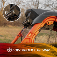 
              Slim chase bar profile
            