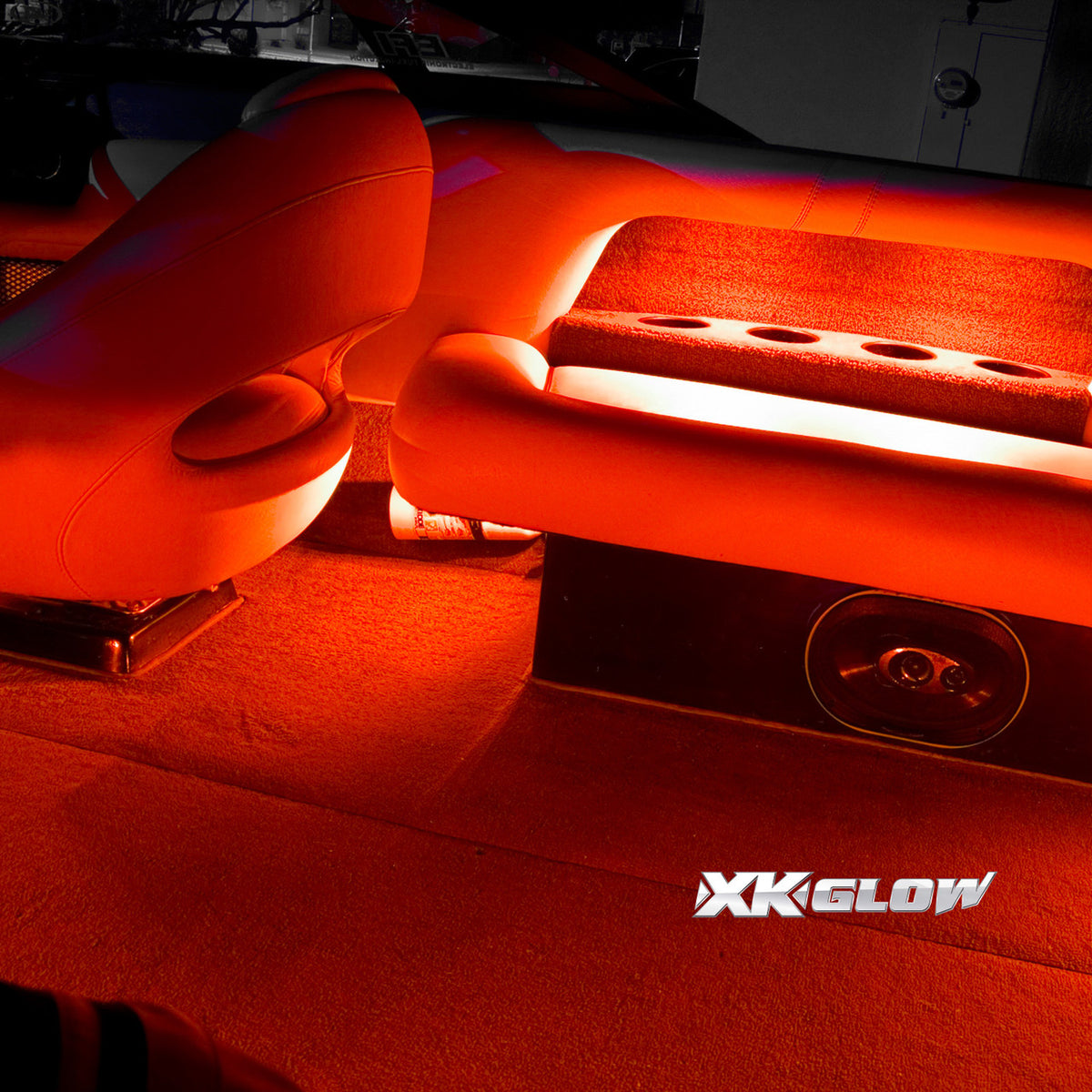 Boat LED accent light effects