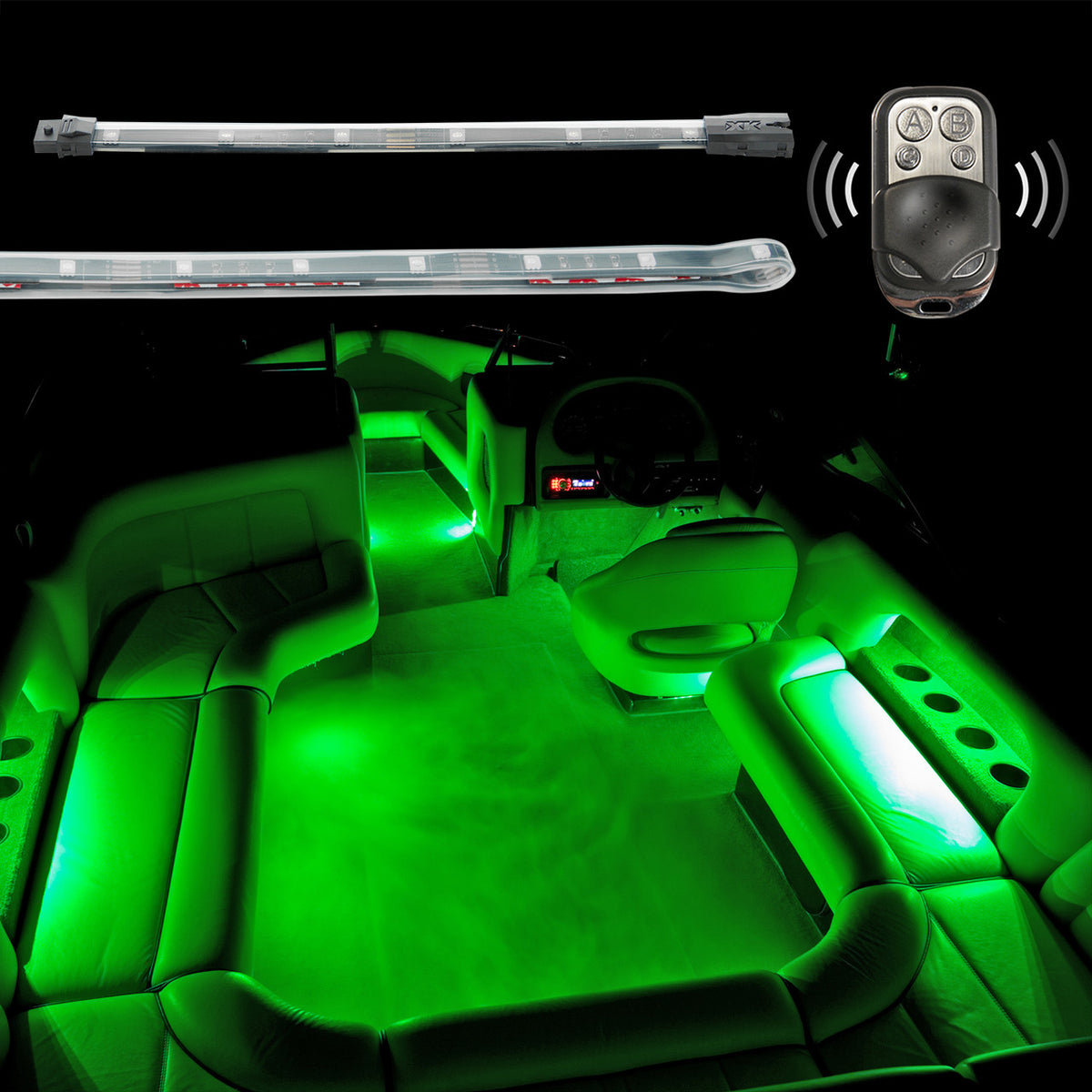 Boat LED Accent Light Kit with Remote