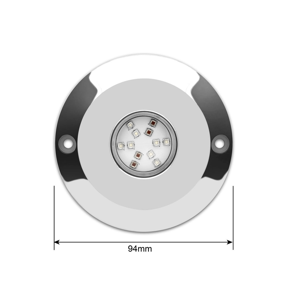 48W RGB LED Underwater Light dimensions
