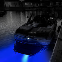 
              RGB LED Drain Plug Light for Boat
            