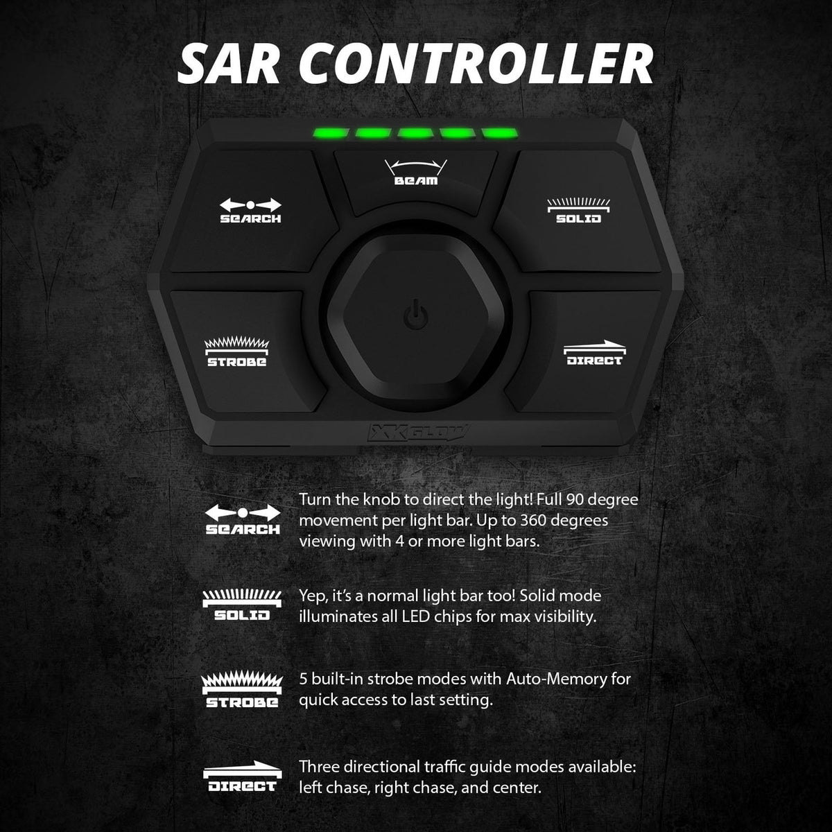 SAR search and rescue light bar