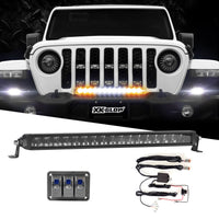 
              20 inch Fog Strobe High Beam LED Razor SAE Light Bar Kit
            