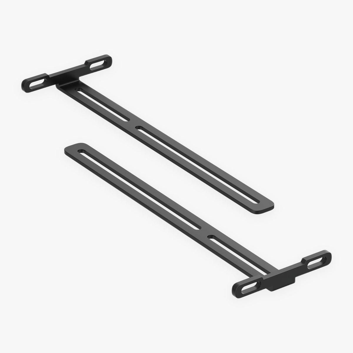 Soundbar T-bracket mount, angled view