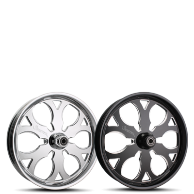 ANACONDA custom motorcycle wheel by Sinister Wheels