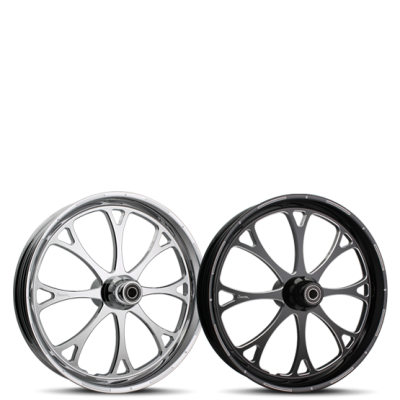 ARGES custom motorcycle wheel by Sinister Wheels