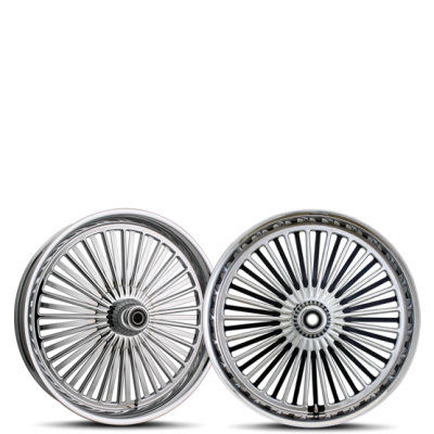 BILLET DADDY custom motorcycle wheel by Sinister Wheels