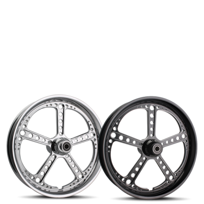 BULLET custom motorcycle wheel by Sinister Wheels