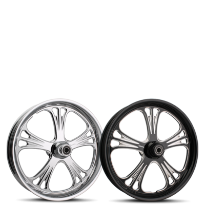 DELUXE custom motorcycle wheel by Sinister Wheels