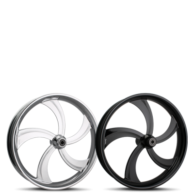 DIABLO custom motorcycle wheel by Sinister Wheels