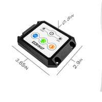
              XKCHROME Controller dimensions
            