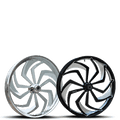 DOLCE custom motorcycle wheel by Sinister Wheels