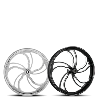 DRIFTER custom motorcycle wheel by Sinister Wheels