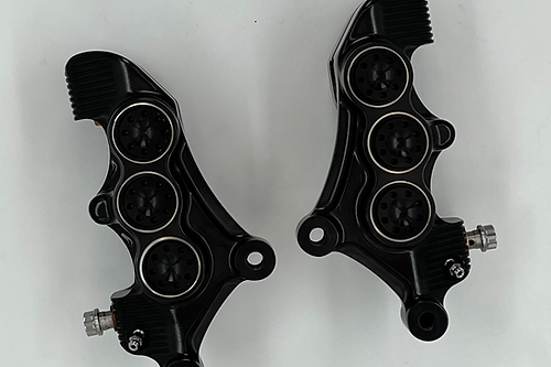 American suspension - MONOBLOCK BRAKE CALIPERS, 6-PISTON , 11.8" ROTOR -Midnight
