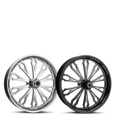 ELITE custom motorcycle wheel by Sinister Wheels