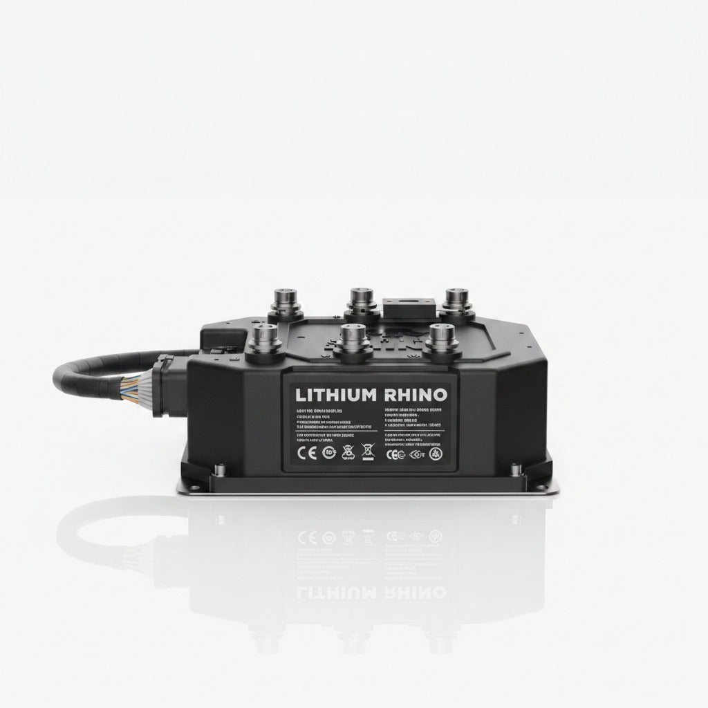 AC controller for golf cart conversion, front view