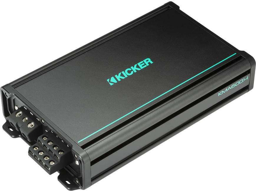Kicker 48KMA600.4 KMA Series 4-Channel Marine Amplifier