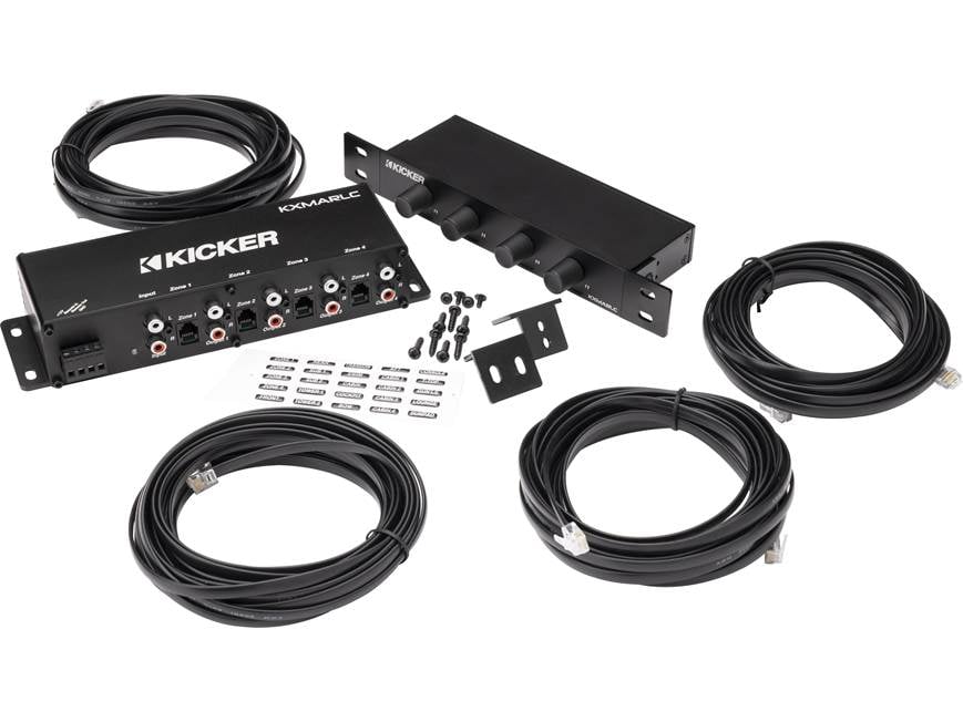 Kicker 48KXMARLC Marine 4-Zone Volume Controller