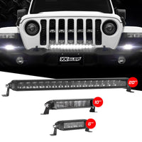 
              6 to 20 inch Auxiliary Driving High Beam SAE LED Razor Light Bar
            
