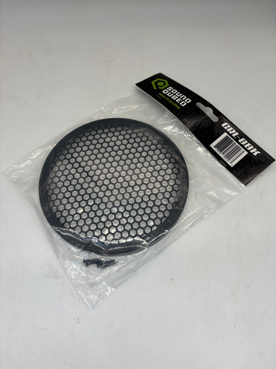 SoundQubed GRL-8BK 8" Q-Shape Speaker Grille (Black)
