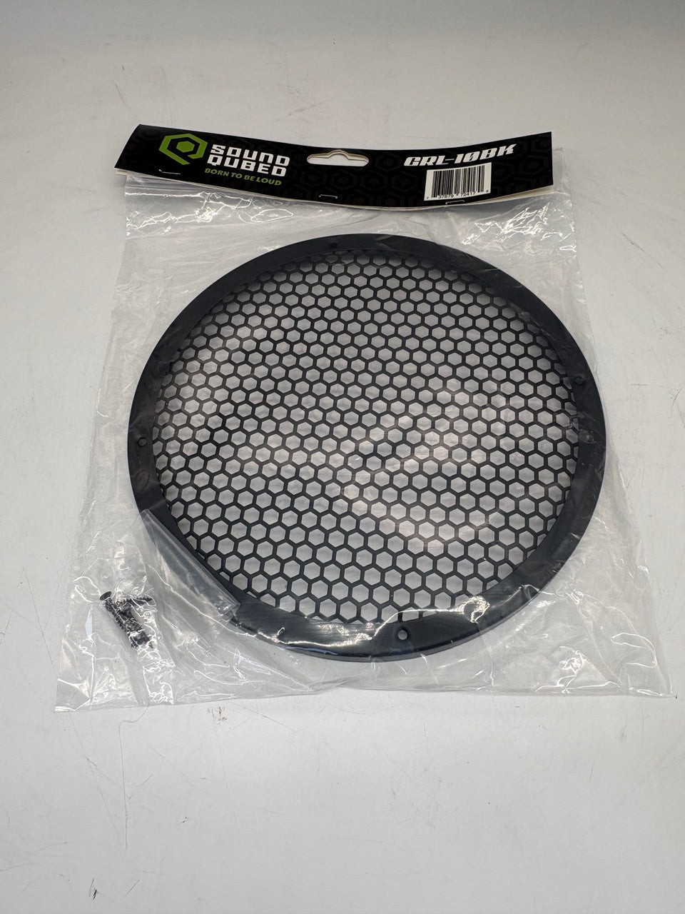 SoundQubed GRL-10BK 10" Q-Shape Speaker Grille (Black)