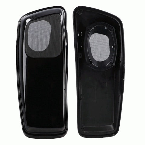 Metra - SPEAKER LIDS - SADDLEBAG LIDS FOR 2014 AND UP HARLEY DAVIDSON