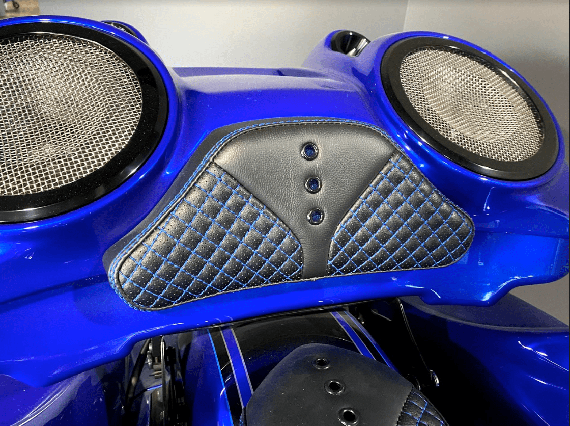 SPEED BY DESIGN - FUNKY 8 TOUR PACK LID – BACK REST SEAT PAN