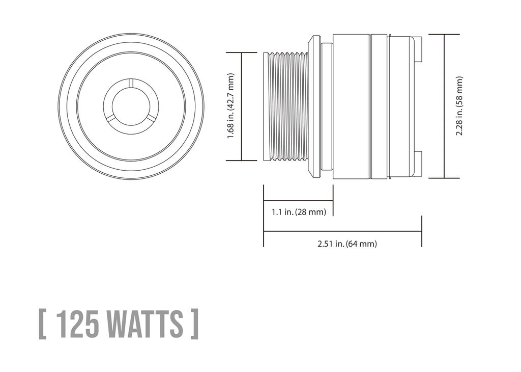DB Drive Euphoria XPERT - EXT1NB 1″ HIGH OUTPUT XPERT NEO TWEETER SINGLE
