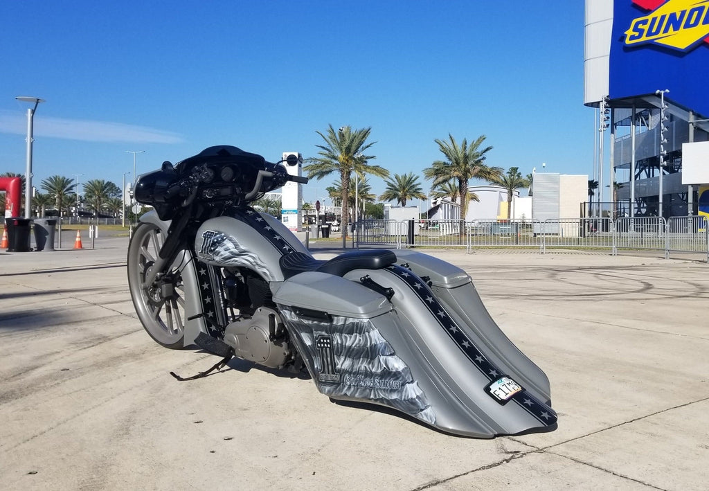 CYLENT CYCLES - Rear Kit - 14 and up - Show Stopper Ass End Kit With Side Covers