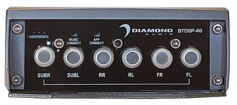 Diamond Audio BTDSP-46 – DSP Designed for Motorcycles - Digital Sound Processor - DSP