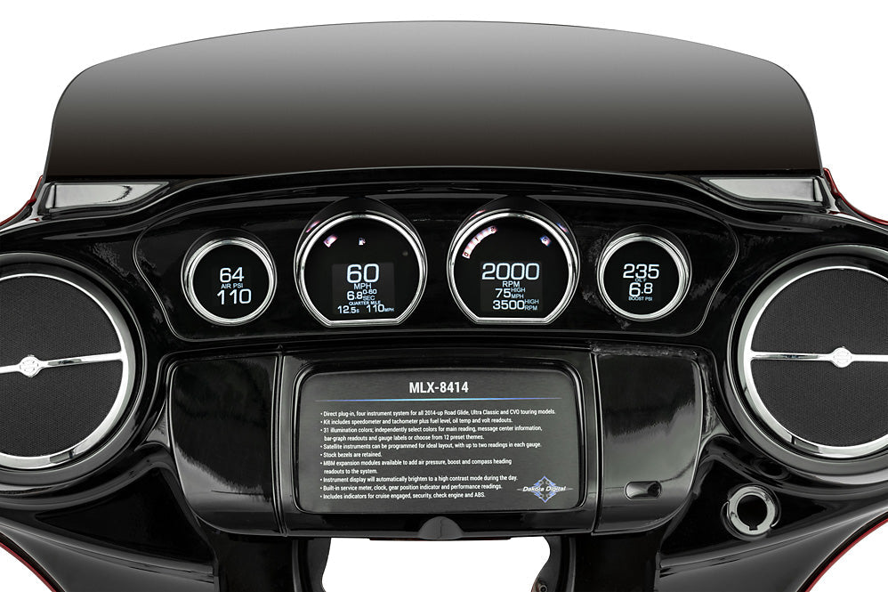 DAKOTA DIGITAL GAUGE SET FOR HARLEY-DAVIDSON® TOURING | 2014-2023