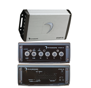 Diamond Audio BTDSP-46 – DSP Designed for Motorcycles - Digital Sound Processor - DSP