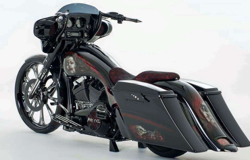 TOPSHOP- REAR END KIT- Black Death Kit 2009-2013 CVO