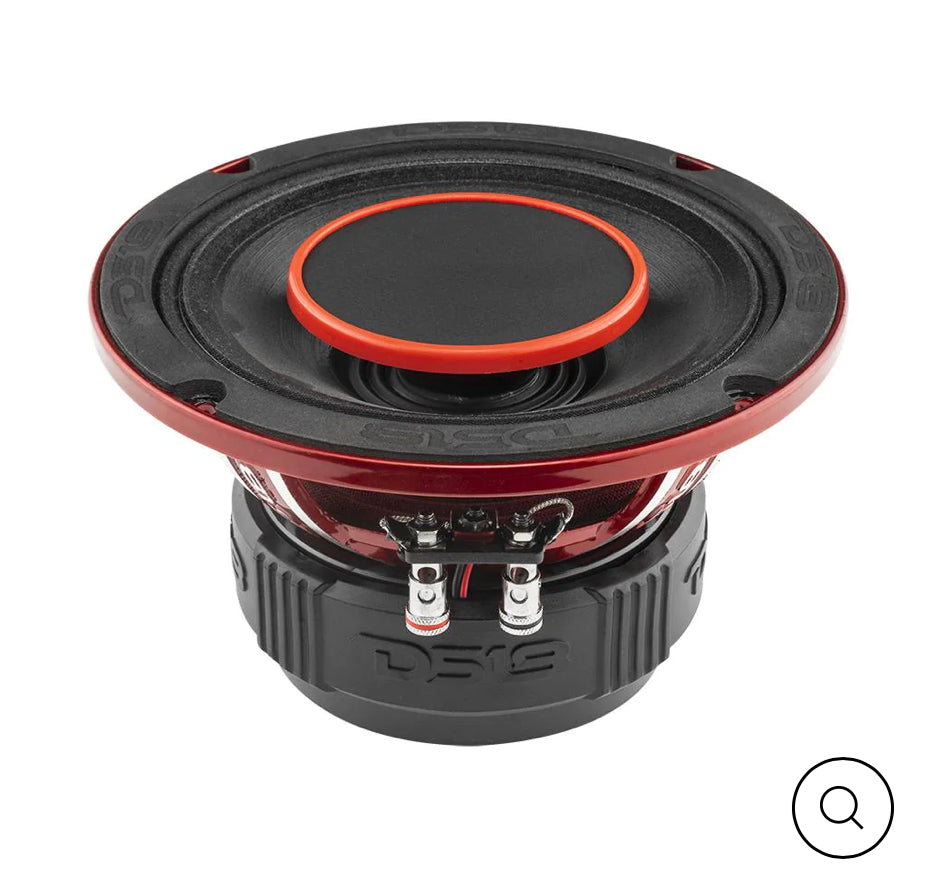DS18 PRO-HY6.4B 6.5" Water Resistant Mid-Range Loudspeaker with Built-in Driver 450 Watts 4-Ohm