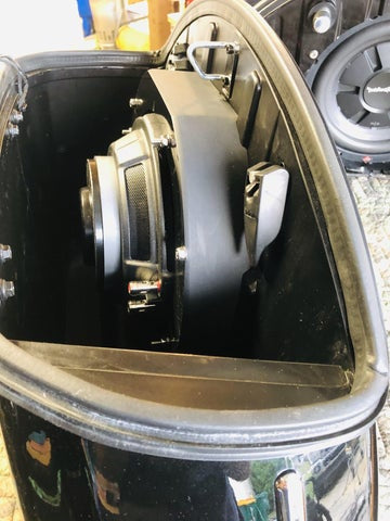 Speaker Adapters & Mounts- Nagys Customs Indian Saddlebag Adapter Rings (Pair