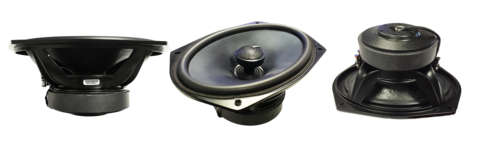 Diamond Audio MS69CX 6x9" Motorsport 2-Way Coax-Sub Speakers w/ Titanium Dome Tweeter (Pair)