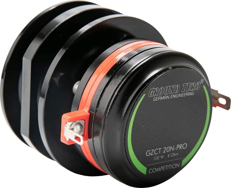 Ground Zero GZCT 20N-PRO 1″ high end compression tweeter with neodymium motor