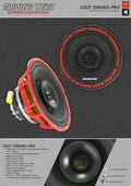 Ground Zero 8" Coax GZCF 200NEO-PRO (Red basket)