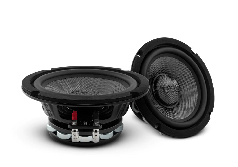 DS18 - PRO AUDIO - PRO-CF6.4NR 6.5" Mid-Bass Loudspeaker With Water Resistant Carbon Fiber Cone And Neodymium Rings Magnet 500 Watts 4-Ohms