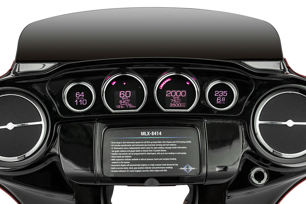 DAKOTA DIGITAL GAUGE SET FOR HARLEY-DAVIDSON® TOURING | 2014-2023