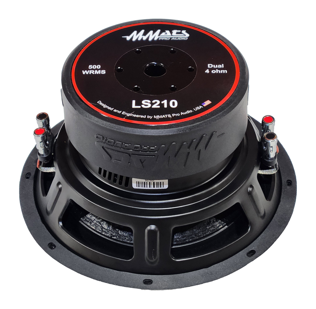 MMATS LS210 subwoofer bottom view