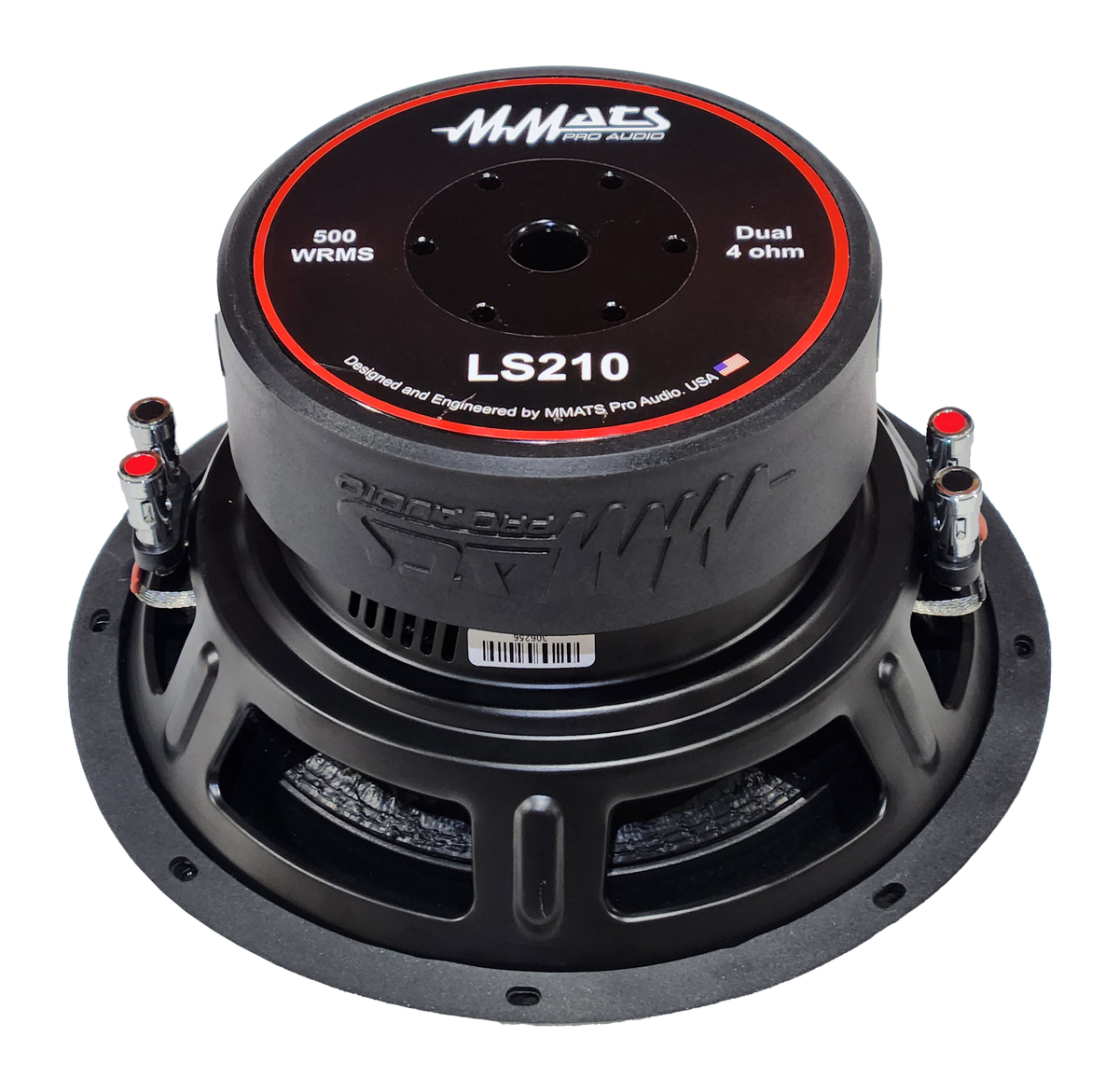 MMATS LS210 subwoofer bottom view