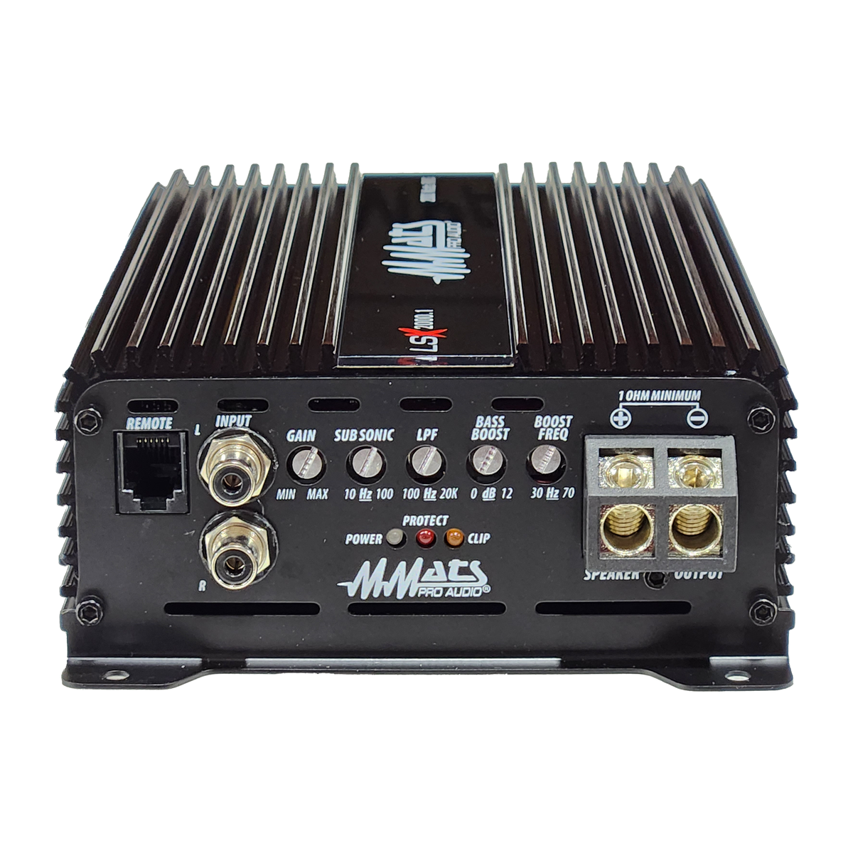 MMATS LSX2000.1D amplifier detail