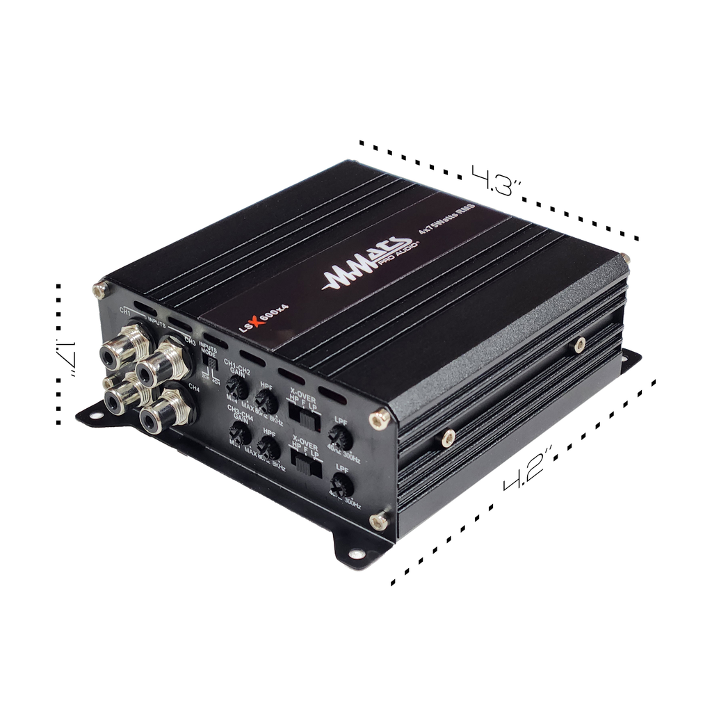 MMATS LSX600x4 amplifier