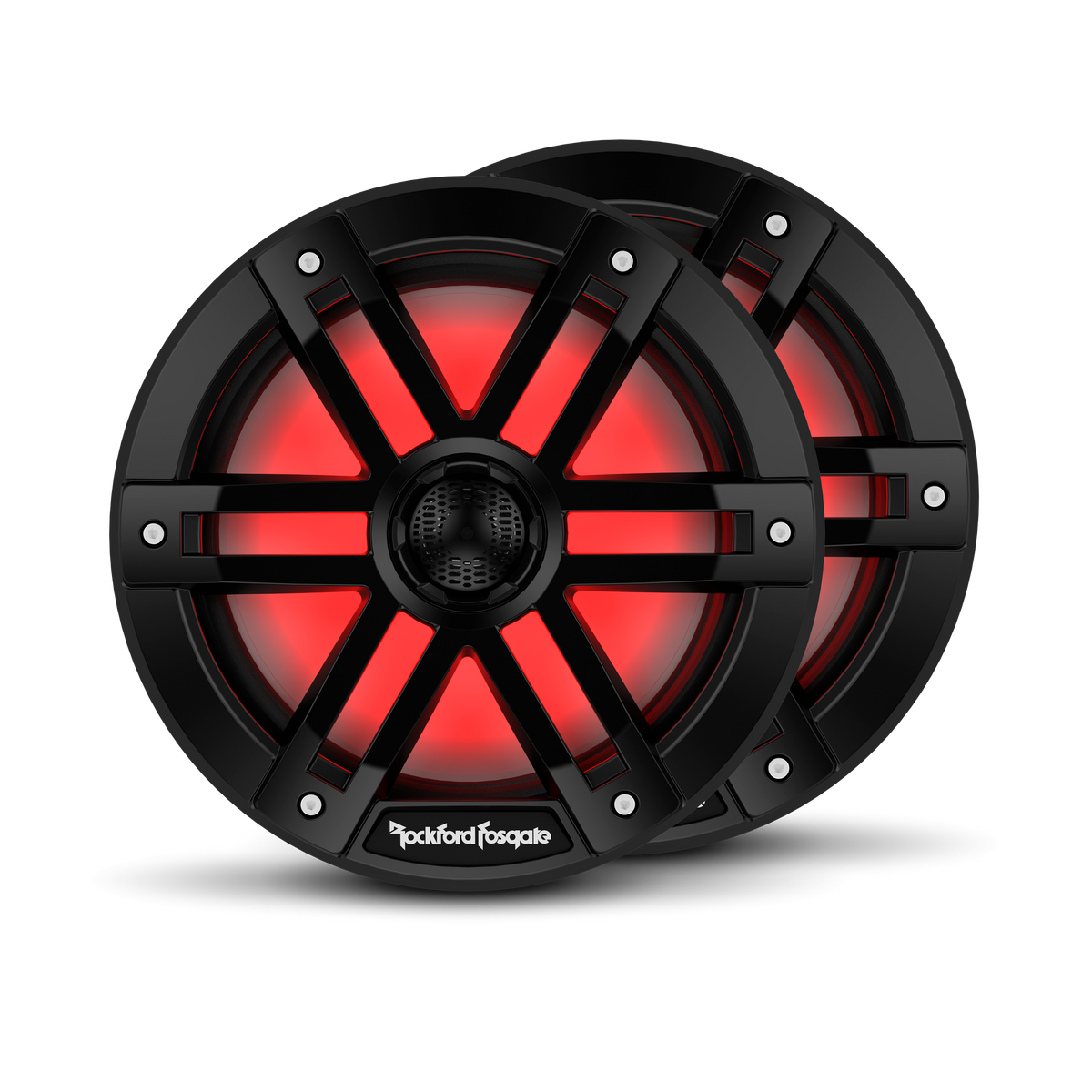 Rockford Fosgate M1-8B black marine coaxial speaker