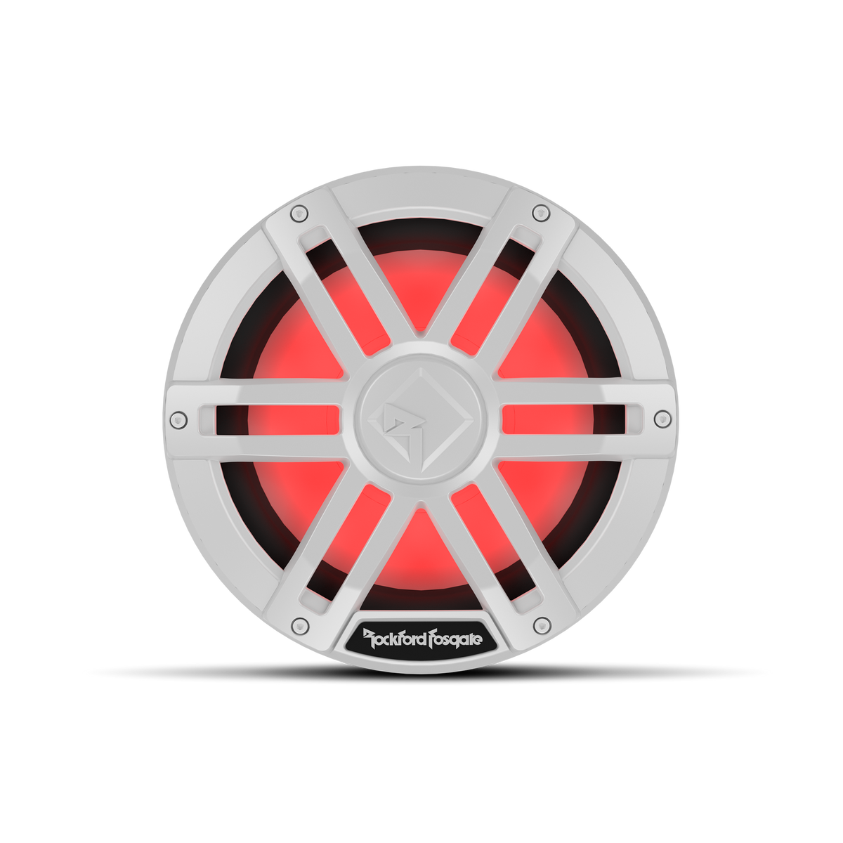 Rockford Fosgate M1D2-10 white marine subwoofer